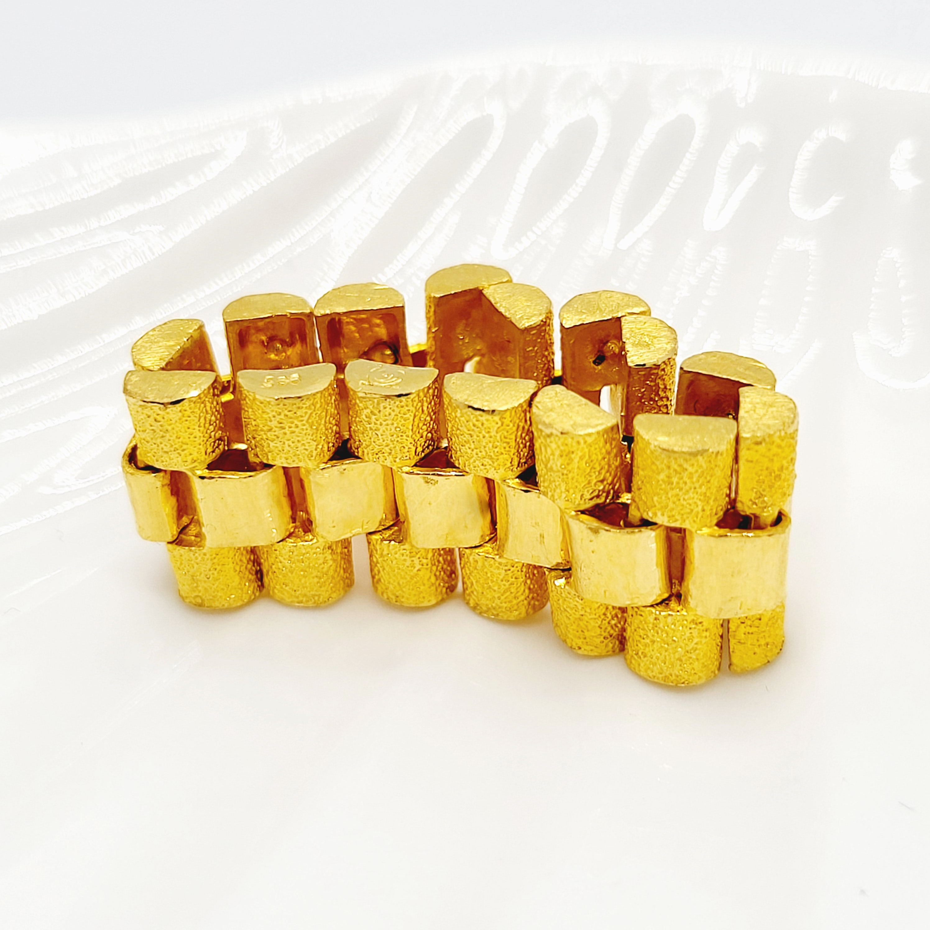 24k 로렉스 체인 여자 남자 순금커플링 - 상세 이미지 5