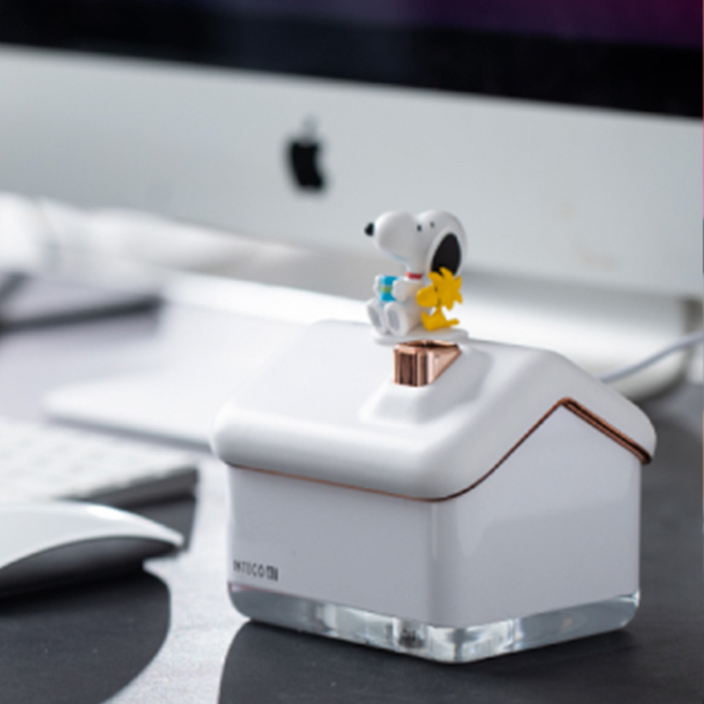 [보프렌즈] 스누피 스윗홈 무드등 초음파 가습기 미니 사무실 휴대용 탁상용 책상