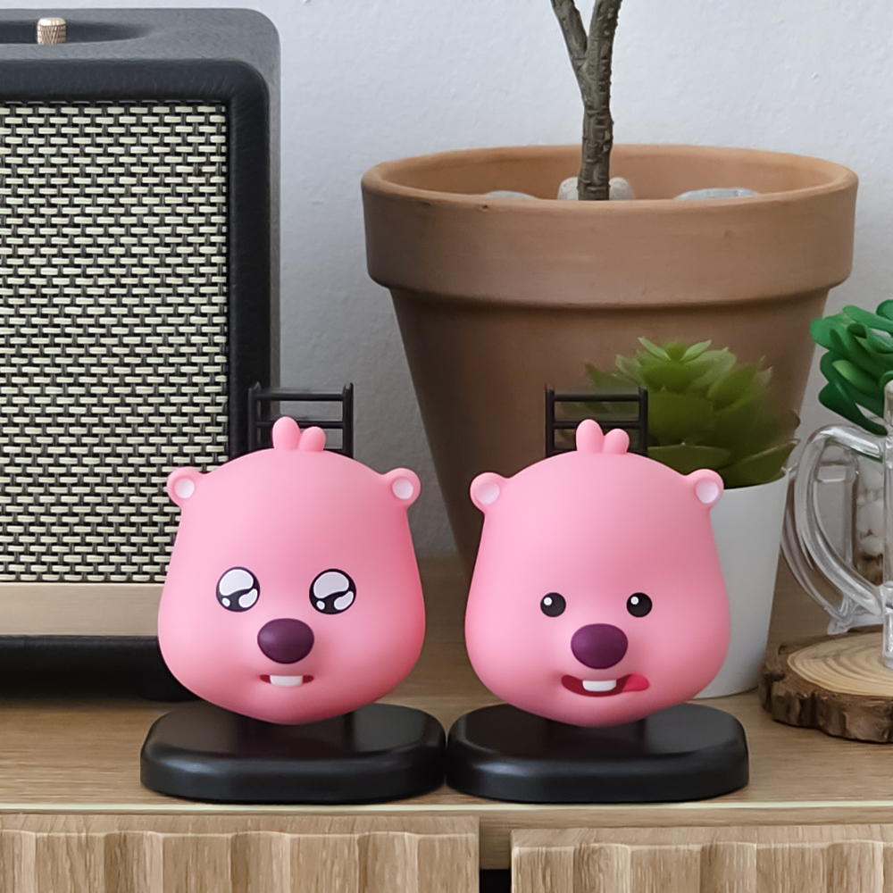 벨르아망 잔망루피 캐릭터 빅페이스 차량용 방향제 송풍구 디퓨저 군침루피 블랙체리