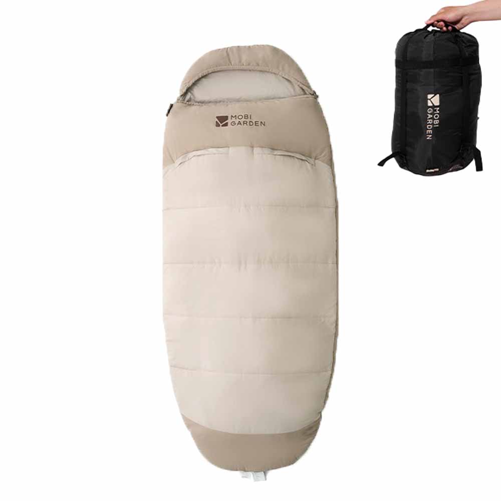 캠핑 침낭 이불 동계 겨울 코튼 후드형 1.6kg 이미지 7