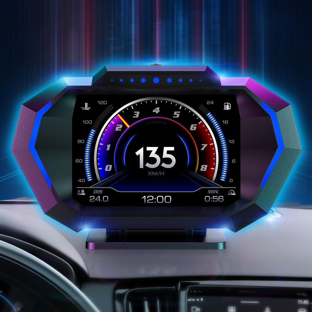 삼에스 자동차 HUD 헤드업디스플레이 계기판 3S-F9 OBD GPS겸용 - 상세 이미지 2