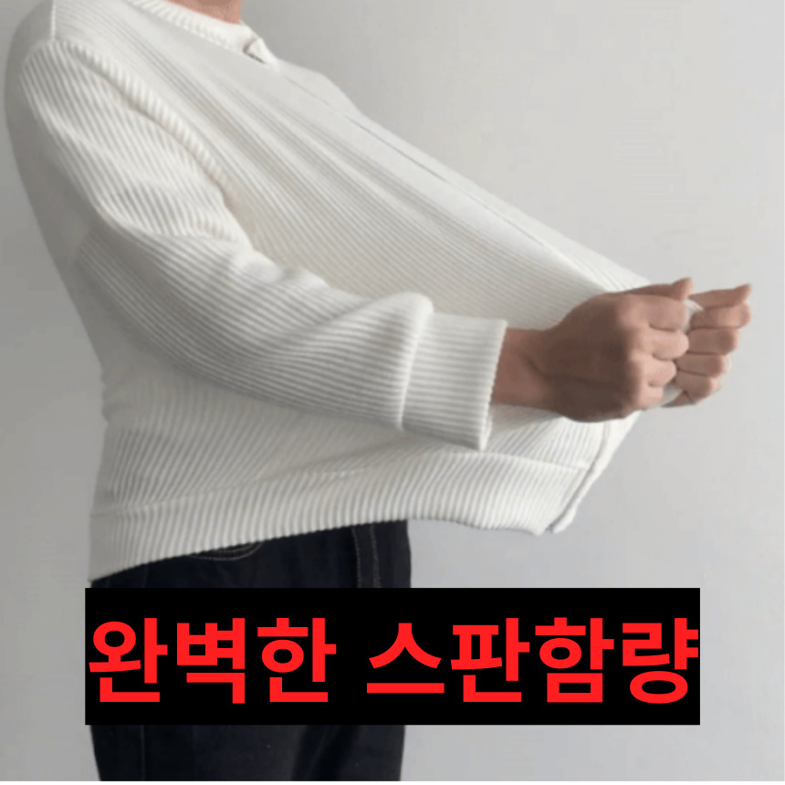 남자빅사이즈니트 남자집업니트 이미지 2