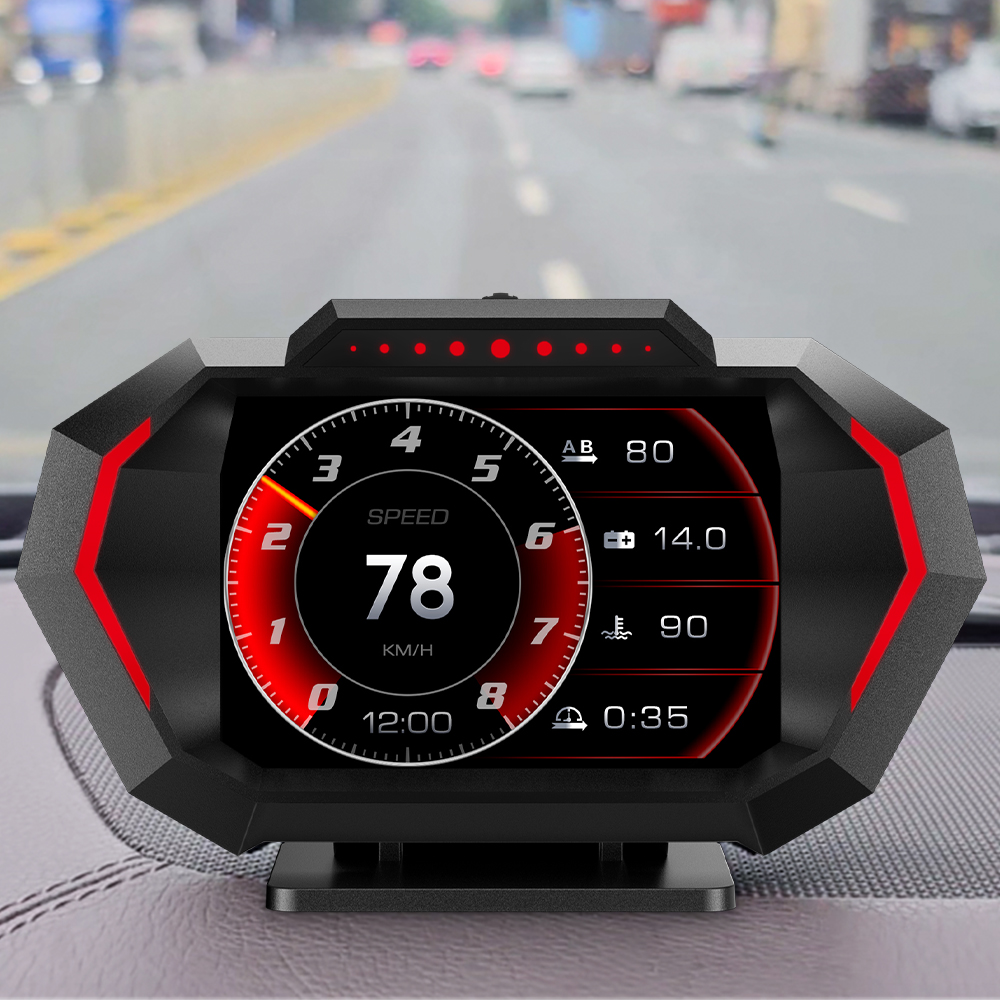 삼에스 자동차 HUD 헤드업디스플레이 계기판 3S-F9 OBD GPS겸용 - 상품 이미지