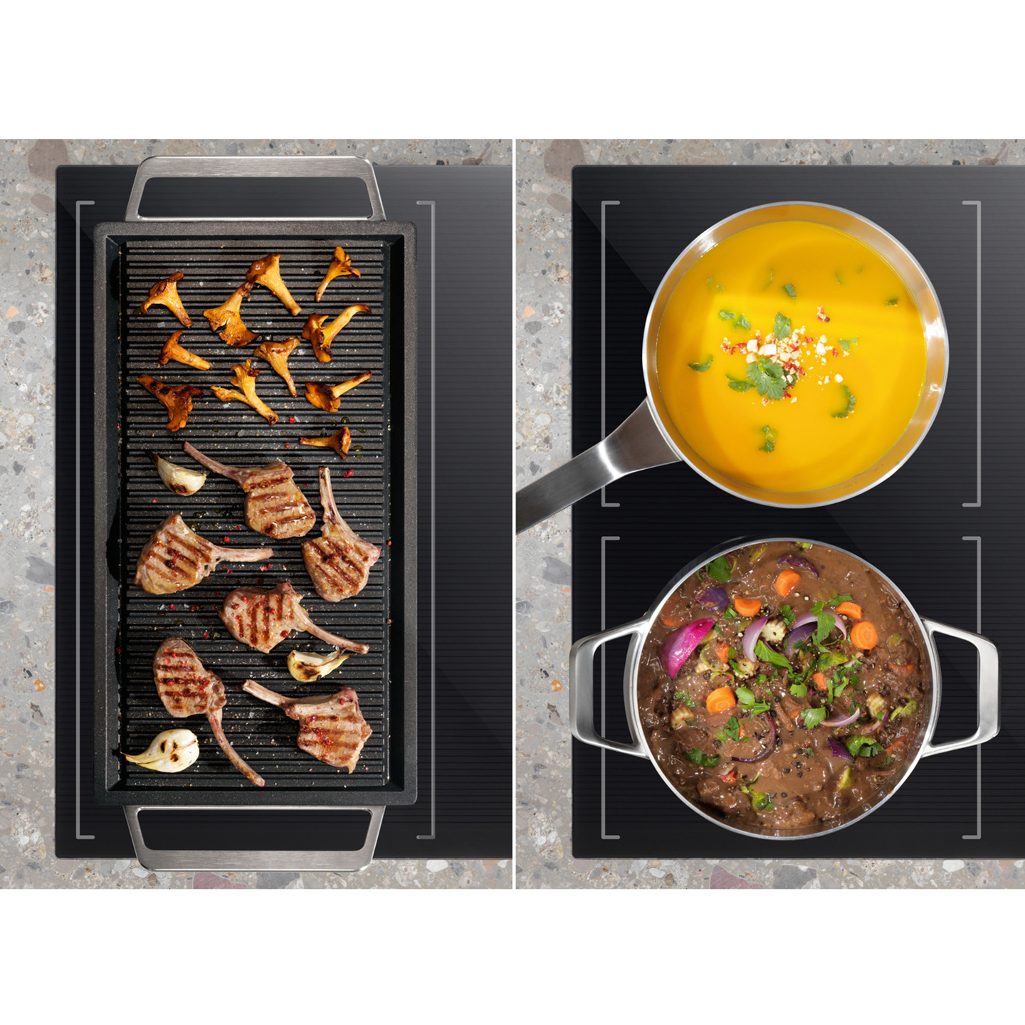 [쿡웨어 증정] 일렉트로룩스 EIV63344 (+A3SS) 인덕션 3구 60cm 브릿지