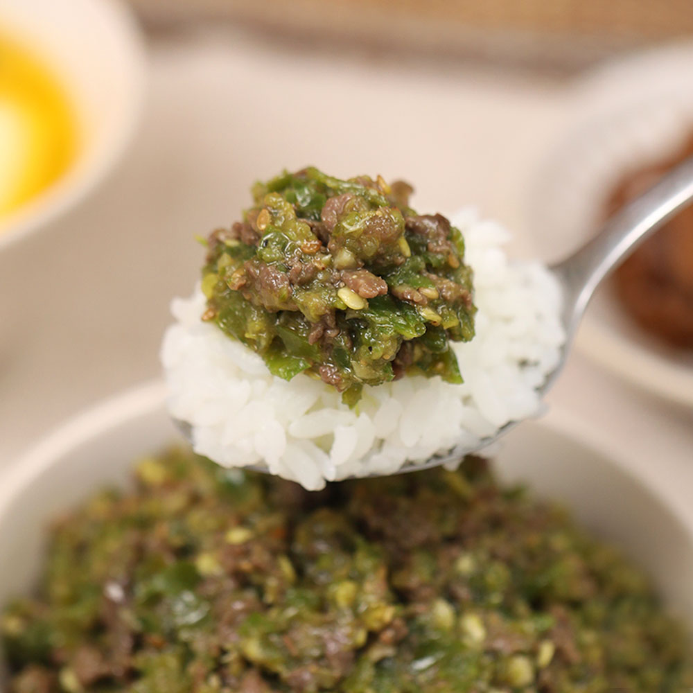 셰프애찬 한우 맵짤이 청양고추 땡초장 양념장 다대기 다진고추 250g