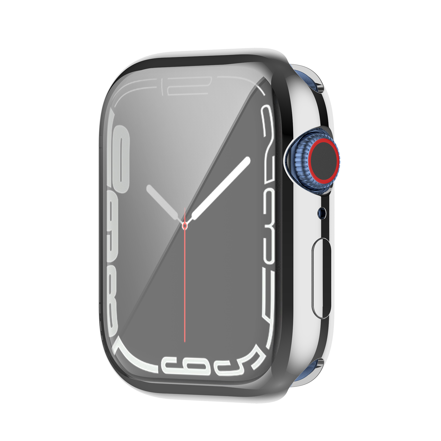 애플워치se3 강화유리 필름 케이스 애플워치11 풀커버 10 9 8 보호 베젤링 호환 - 상세 이미지 2