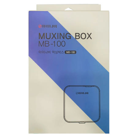 아이나비 블랙박스 4채널 5채널 확장용 먹싱박스 MB-100 사이드 실내 IR 페달