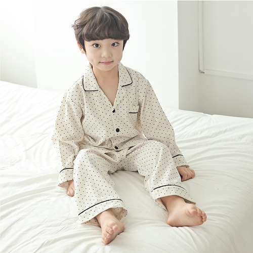 아동 잠옷 유아 어린이 주니어 남아 여아 파자마 라라(골지나염) - 상세 이미지 5