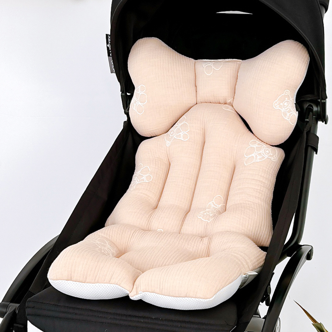 마롤로뜨 라떼 유모차 라이너 신생아 통통 카시트 쿠션 양면 시트 쿨시트