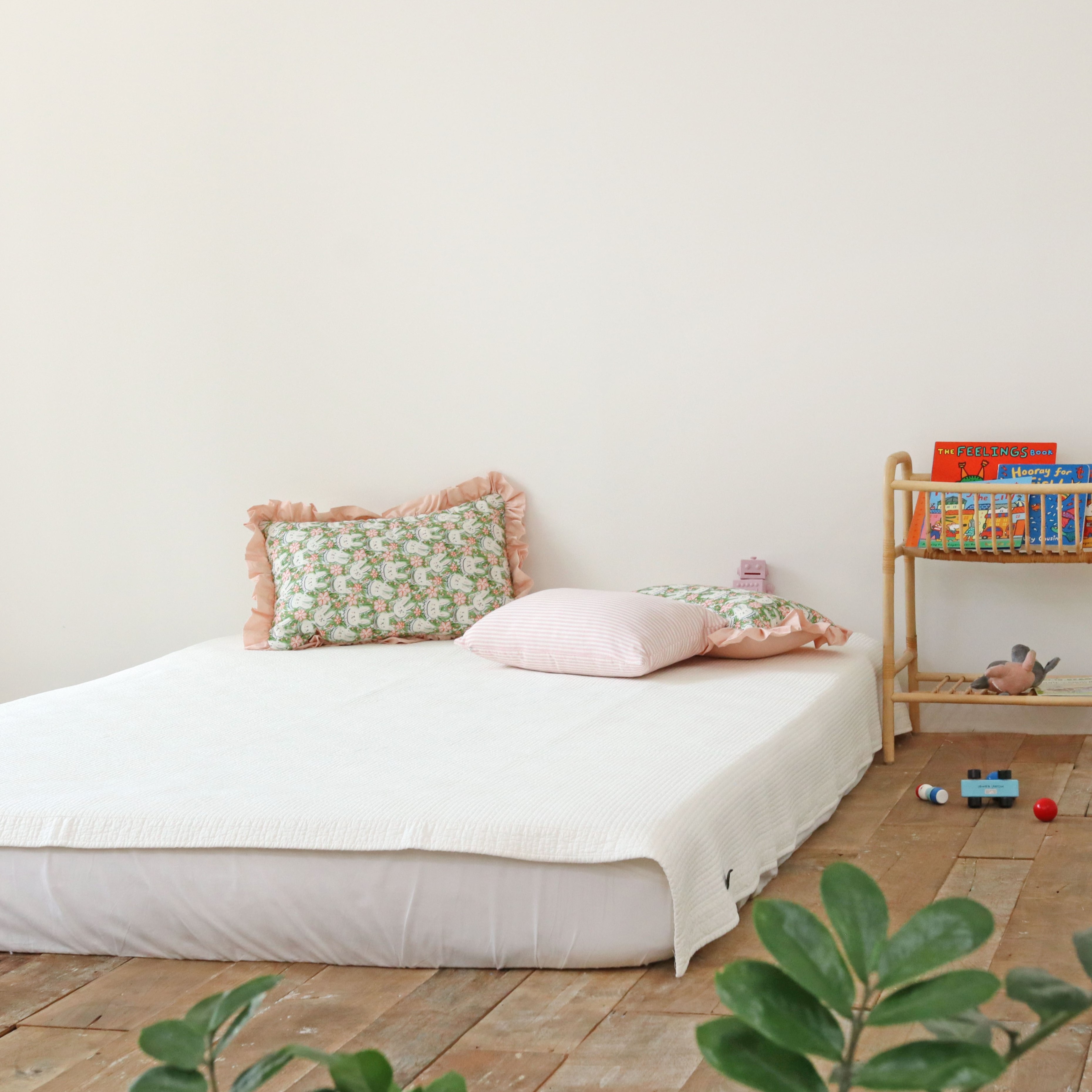 그린래빗 먼지없는 순면 사계절 항균솜 차렵이불 SS