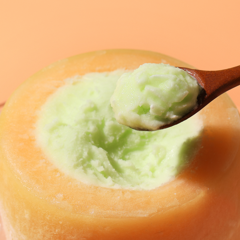 [낱개] 리얼과즙 멜론 샤베트 130ml  메론 셔벗 과일칵테일 과일소주 - 상세 이미지 2