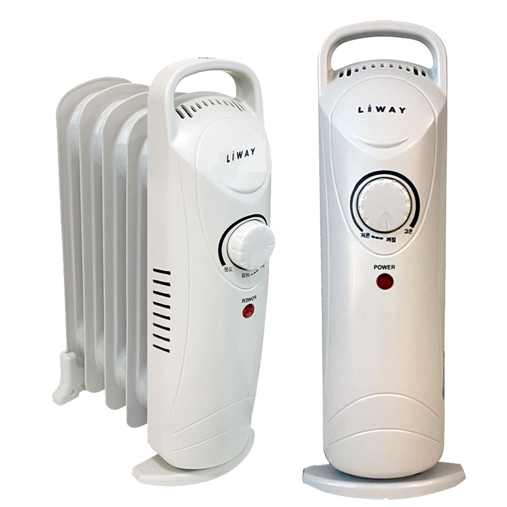 리웨이 미니 라디에이터 5핀 가정용 사무실 캠핑용 전기 발난로
