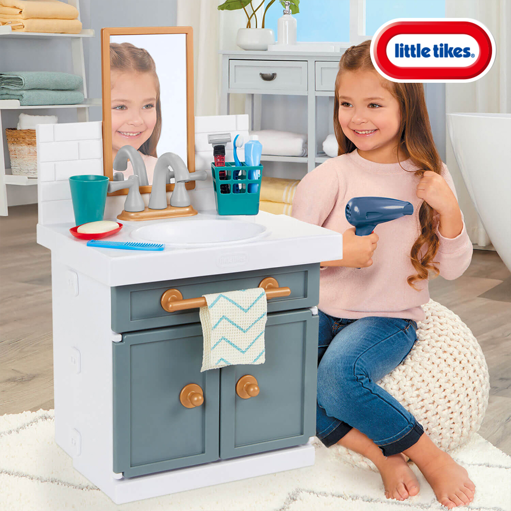 리틀타익스 리틀 퍼스트 세면대 돌아기장난감 주방역할놀이