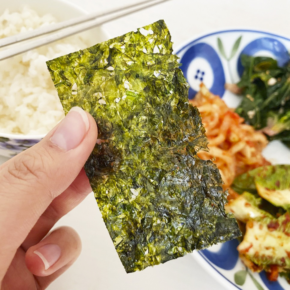 자연그램 7가지 해초김 무소금 함초로 맛을낸 도시락김 재래김 3gx28봉 - 상세 이미지 5