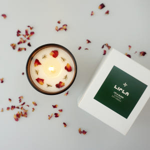 금목서 꽃향기 캔들, 루디샤이/젠틀브라운 라이플라 블렌딩 소이캔들 오스만... 솔직 후기 | 실제 배치 사진 포함 - 상품 이미지 4