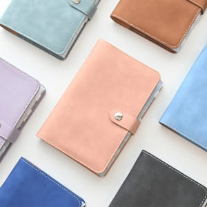 [속지 10종 무료] 현금 바인더 챌린지 A6 다이어리 저축 마카롱 퍼플 실사용 후기 | 효과 있을까? - 상품 이미지 4