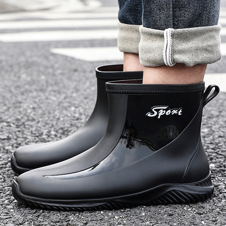 남자 장화 스포츠 레인부츠 ver2 (성인 여름 방수 미끄럼방지 배달)