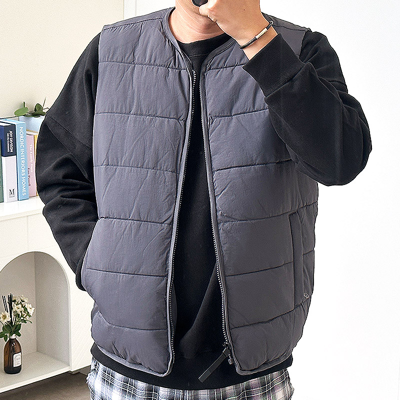 남자 경량패딩조끼 패딩조끼 퀄팅베스트 빅사이즈