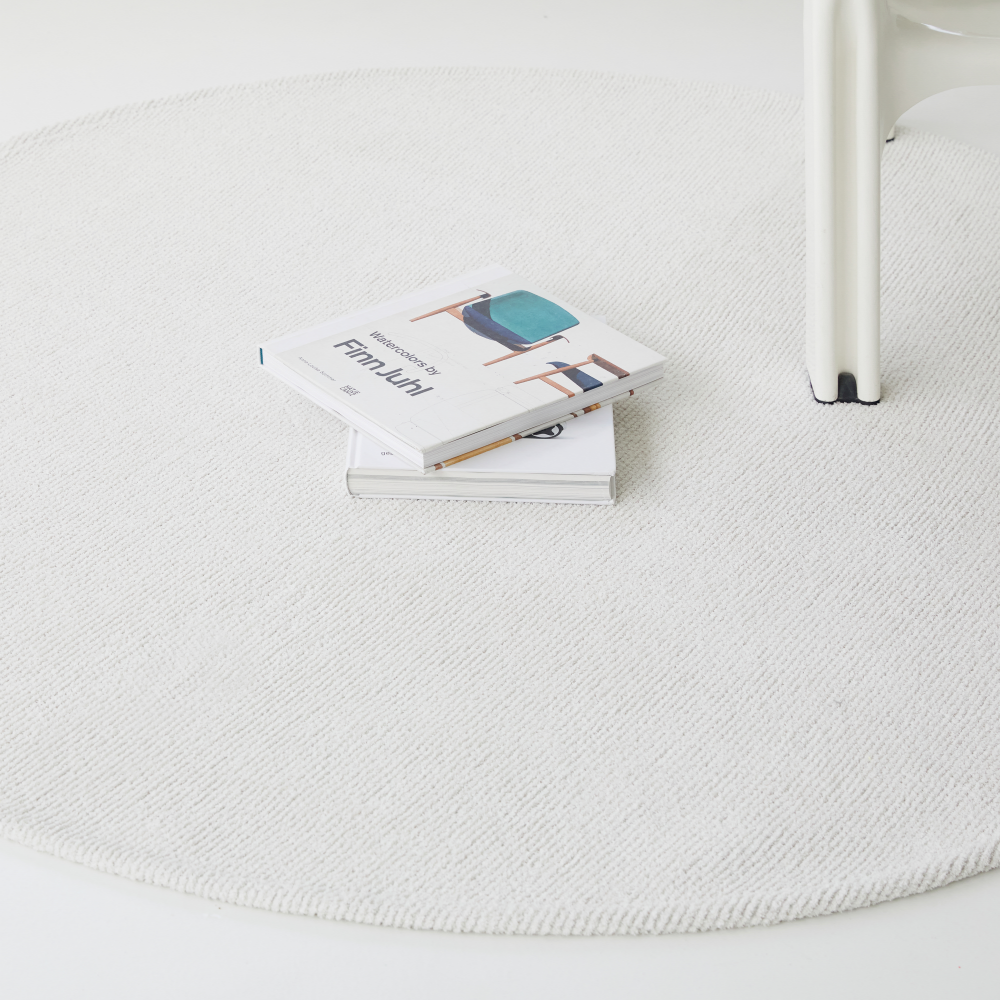 서재러그 원룸카페트 도톰한러그 둥근카페트 거실용카페트 원형 자취방 서재150