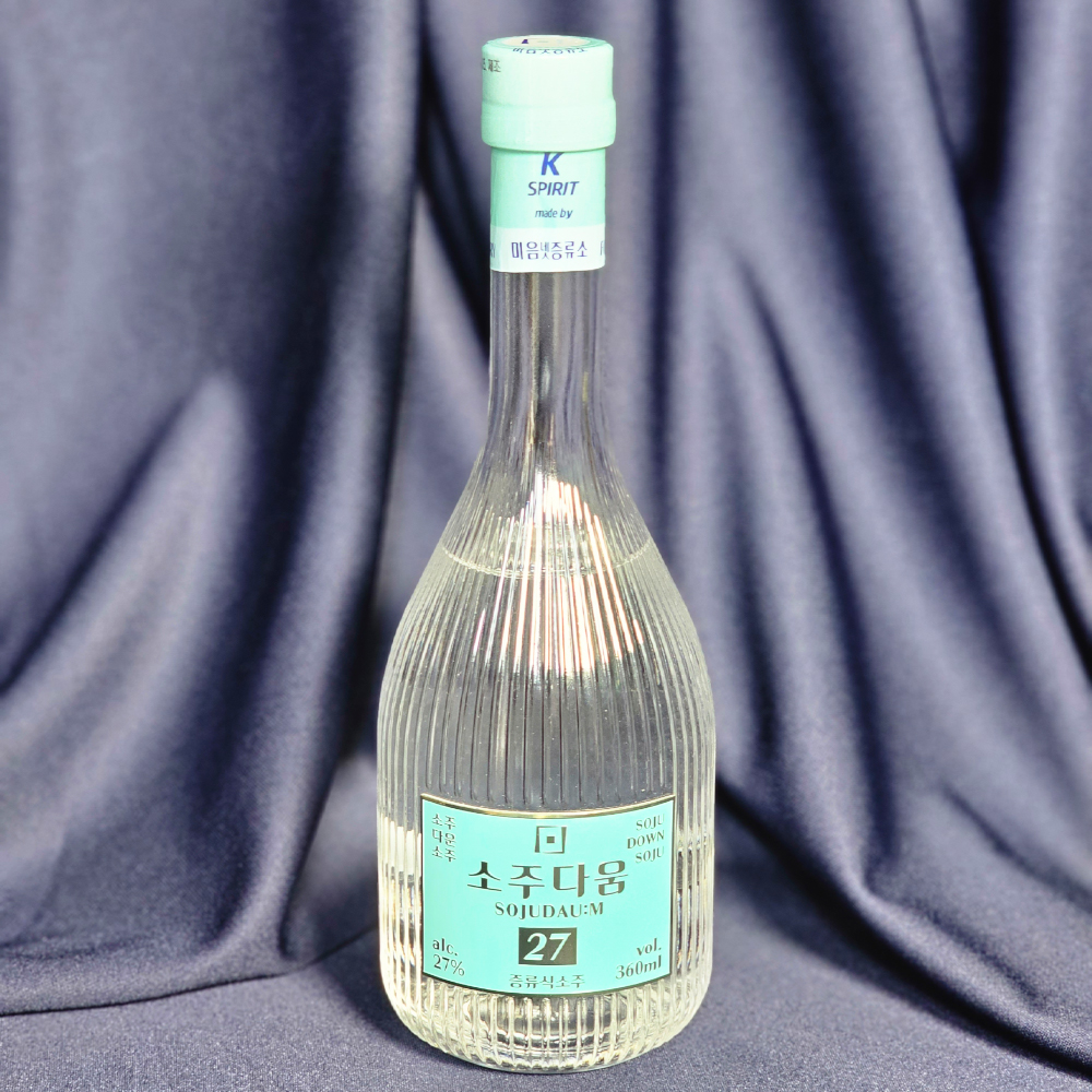 소주랩소디 출연 미음넷증류소 소주다움27 360ml 27% 프리미엄 증류식소주 1병 - 상세 이미지 4