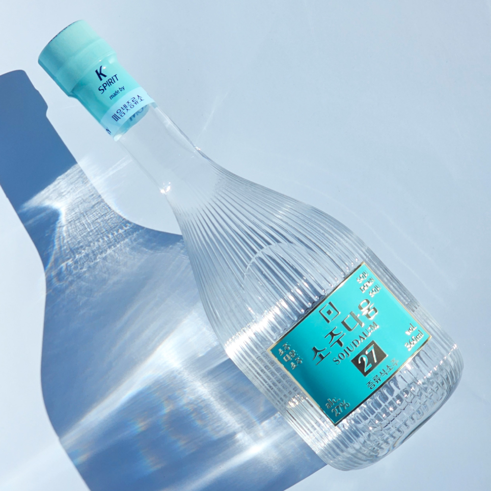 소주랩소디 출연 미음넷증류소 소주다움27 360ml 27% 프리미엄 증류식소주 1병 - 상세 이미지 2