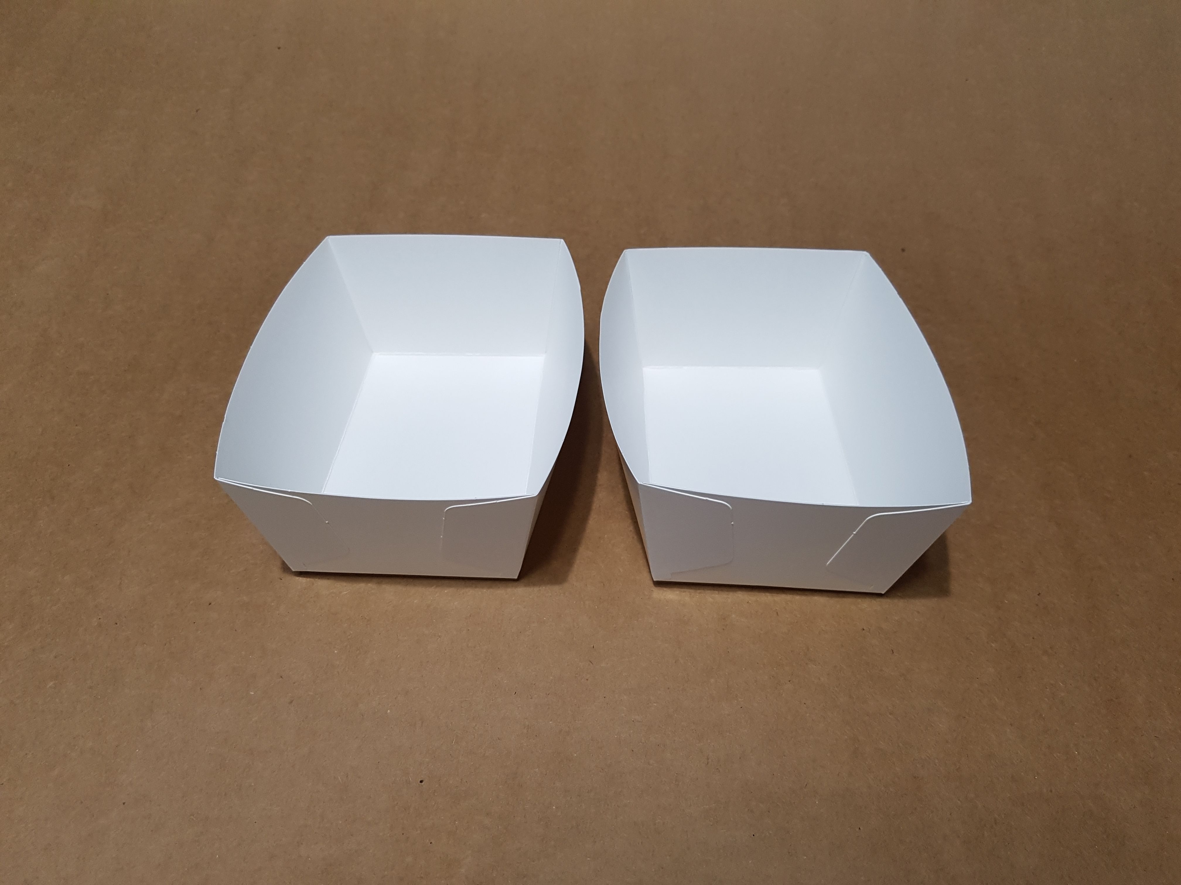 치킨트레이 FC-1 직사각형 반반 한마리용 200매 140x87x60 mm 종이 포장 용기 속지 - 상세 이미지 3