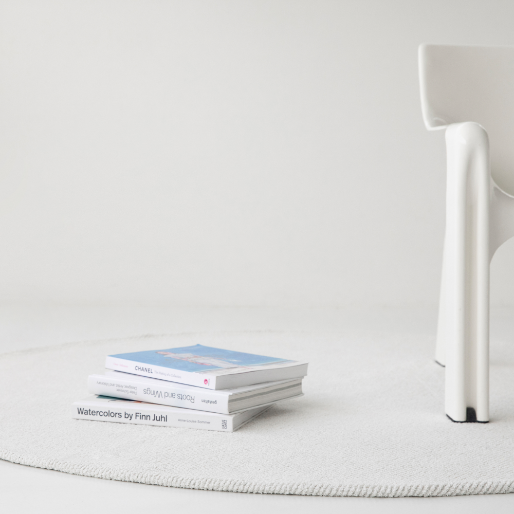 서재러그 원룸카페트 도톰한러그 둥근카페트 거실용카페트 원형 자취방 서재150