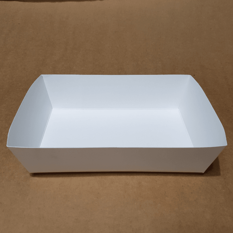 치킨트레이 대2 한마리용 200매 210x130x55 mm 종이 포장 용기 속지 - 상세 이미지 2