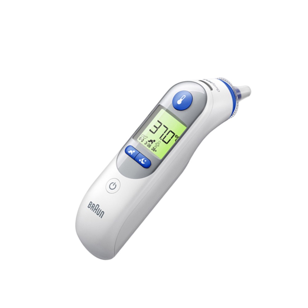브라운체온계 IRT-6525 적외선 귀체온계 가정용 신생아 체온계 필터21개+건전지 포함