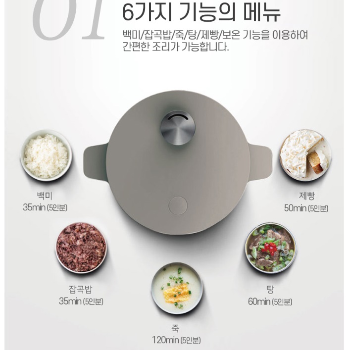 밥 맛있는 소형 전기 밥솥 4인용 전기 밥통 원룸 밥솥 - 상세 이미지 4