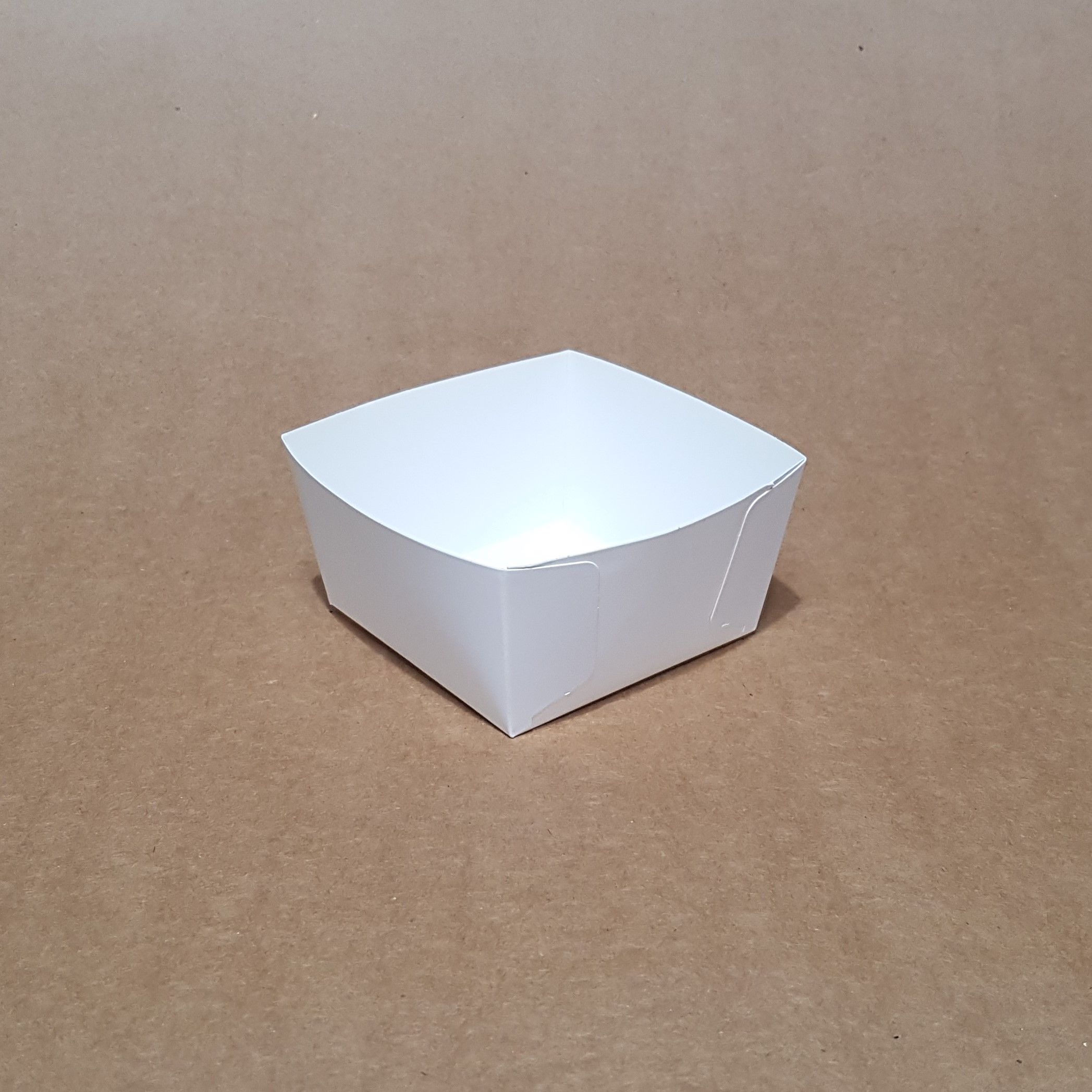 치킨트레이 소 반마리용 200매 95x95x60 mm 종이 포장 용기 속지 - 상세 이미지 3