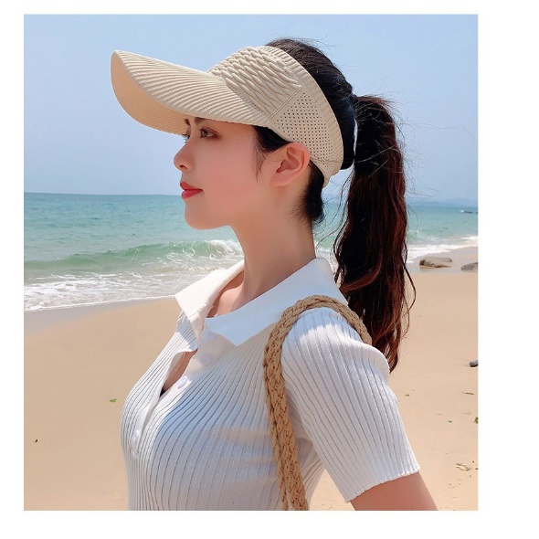 여성 여행용모자 캠핑 캠핑용 휴양지모자 여름 여름용모자 - 상세 이미지 3