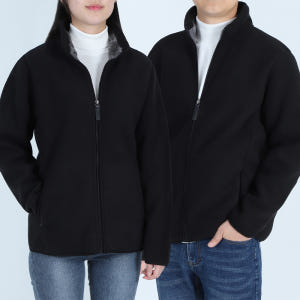 남자 후리스 집업 폴라폴리스 보아털 겨울 자켓 커플 폴리스 빅사이즈 착용 후기 | 사이즈/핏 총정리 - 상품 이미지 1