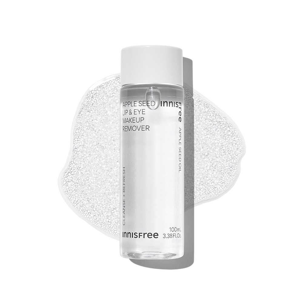 이니스프리 애플 씨드 립앤아이 메이크업 리무버 100mL 2개입 - 상세 이미지 3