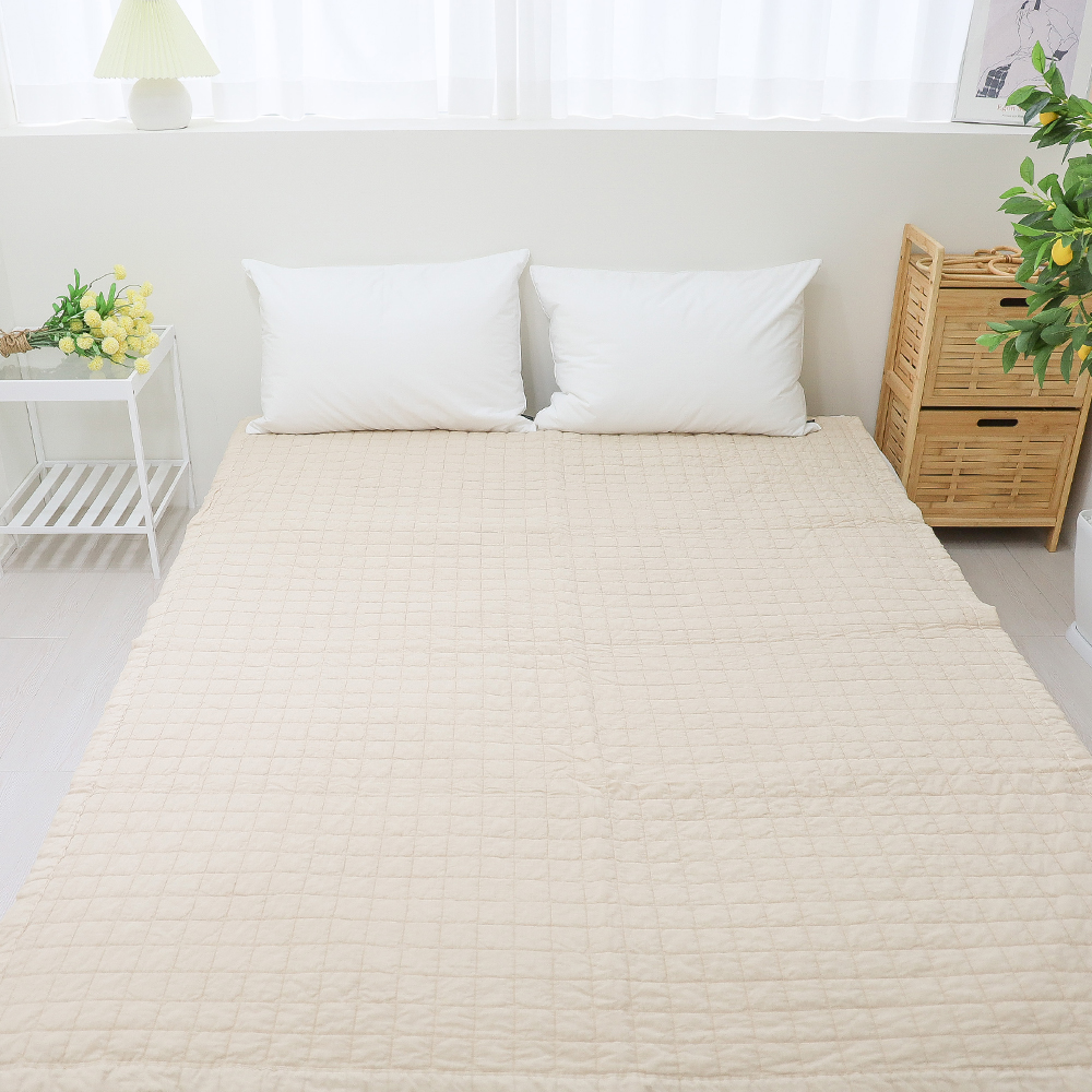 2+1 순면 침대 누빔 피그먼트 패드