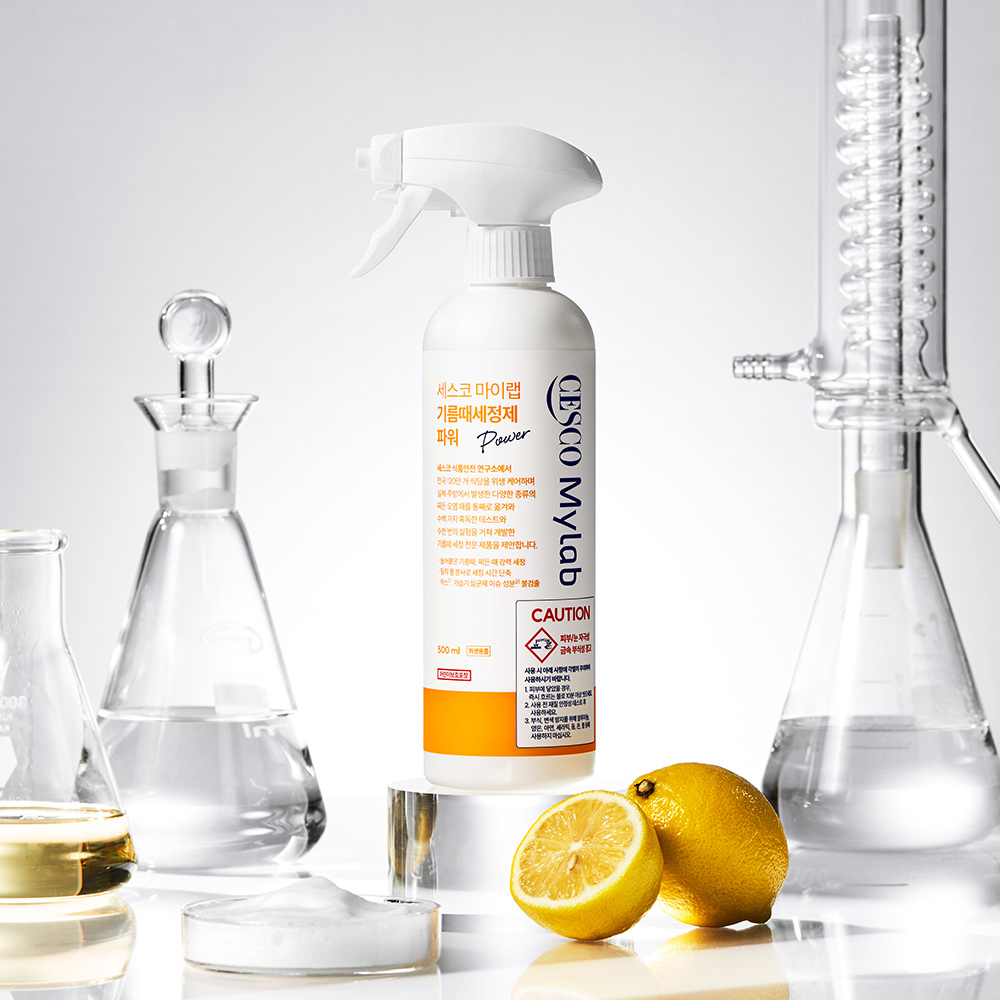세스코 마이랩 기름때세정제 파워 500ml 주방 후드 기름때 청소 클리너