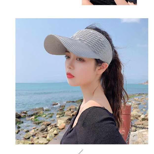 여성 여행용모자 캠핑 캠핑용 휴양지모자 여름 여름용모자 - 상세 이미지 5