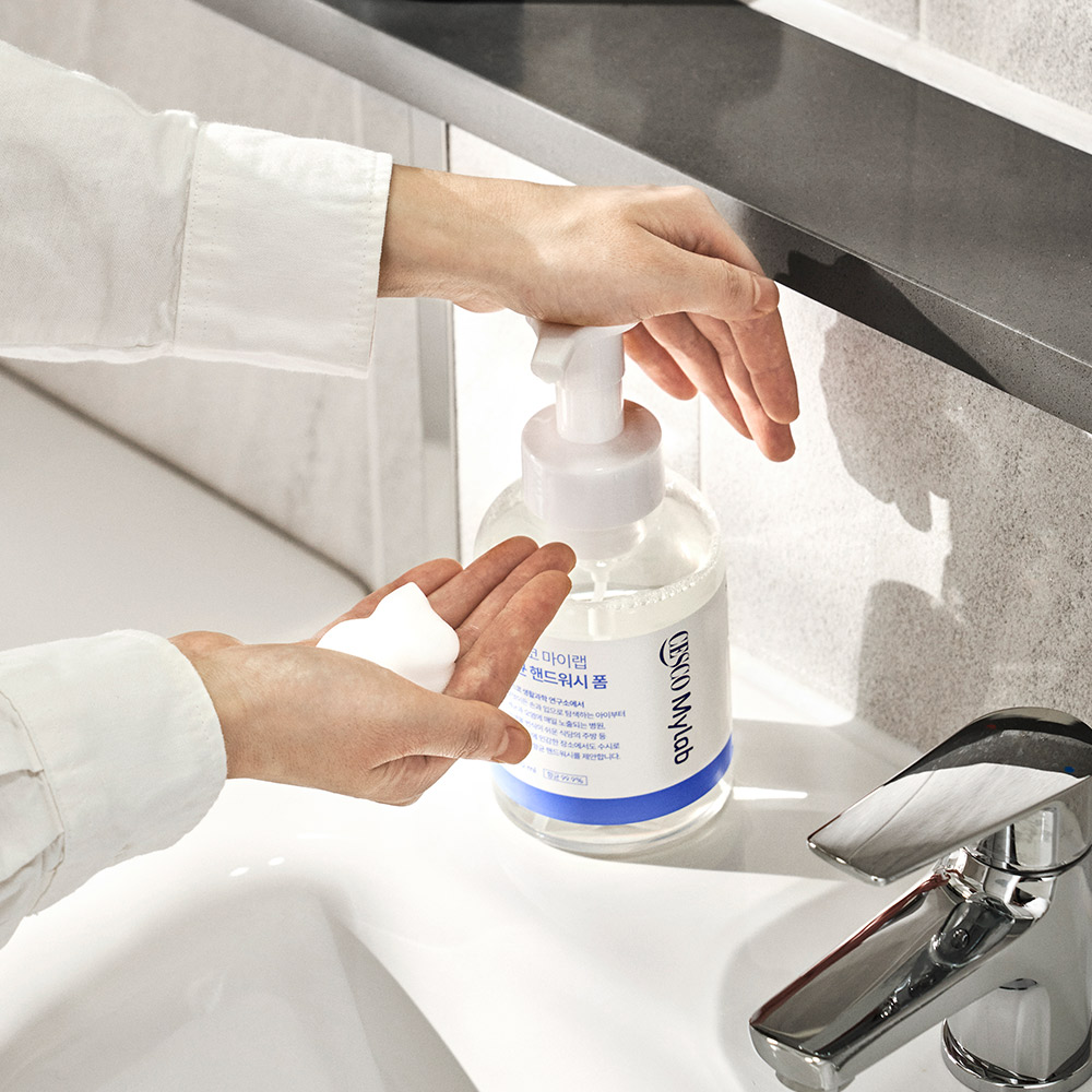 세스코 마이랩 항균 핸드워시 폼 무향 500ml 거품 손세정제 핸드솝 - 상세 이미지 3