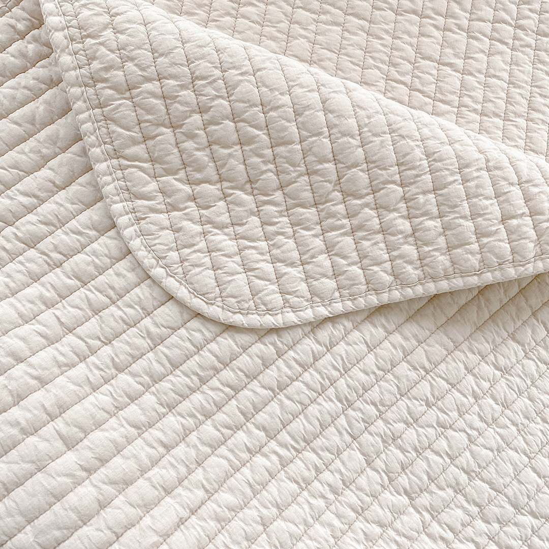 모제무드 와이드 오가닉 순면 무형광 피그먼트 밴딩 침대패드 이불 SS