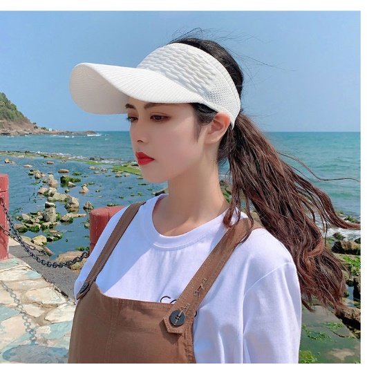여성 여행용모자 캠핑 캠핑용 휴양지모자 여름 여름용모자 - 상세 이미지 2