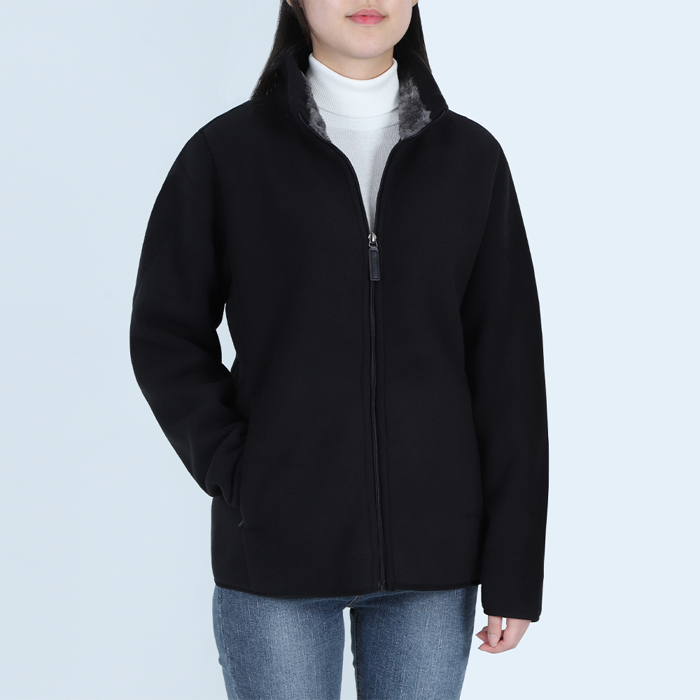 남자 후리스 집업 폴라폴리스 보아털 겨울 자켓 커플 폴리스 빅사이즈 이미지 4