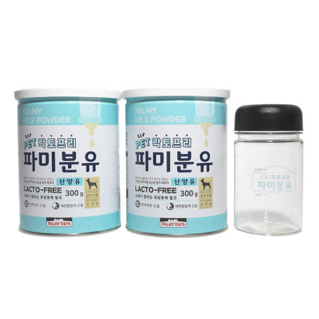 락토프리 파미분유 산양유 300g x 2 + 전용보틀 코스트코