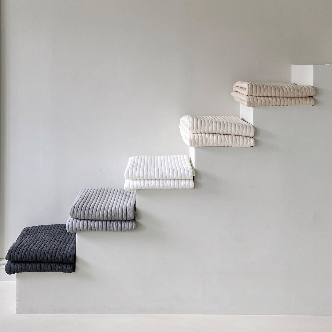 모제무드 와이드 오가닉 순면 무형광 피그먼트 밴딩 침대패드 이불 SS