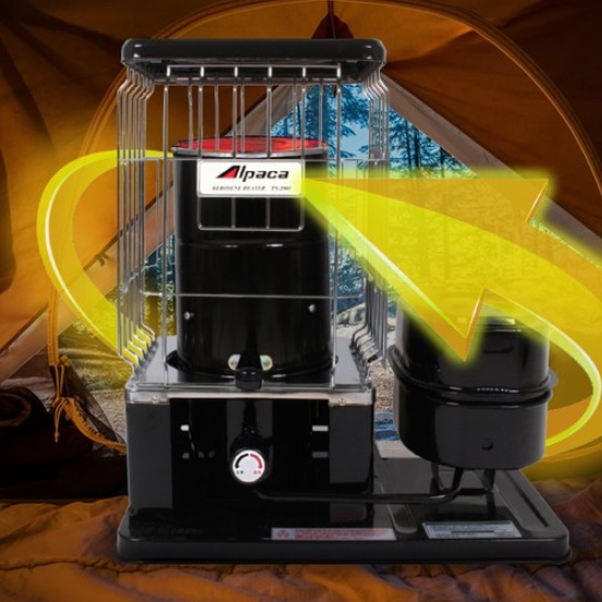 알파카 대형 석유 난로 캠핑용 등유 히터 겨울 기름 난로