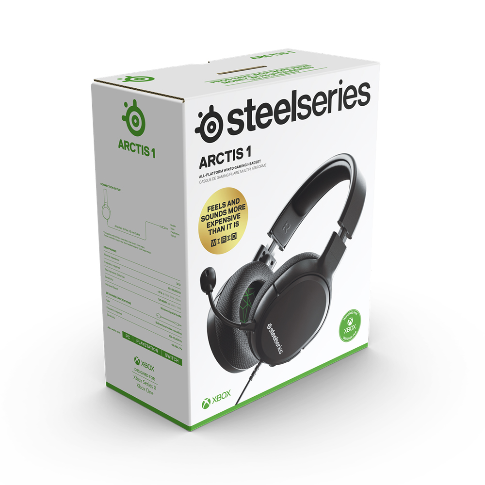 스틸시리즈 Arctis 1 유선 X 게이밍 헤드셋 이미지 3