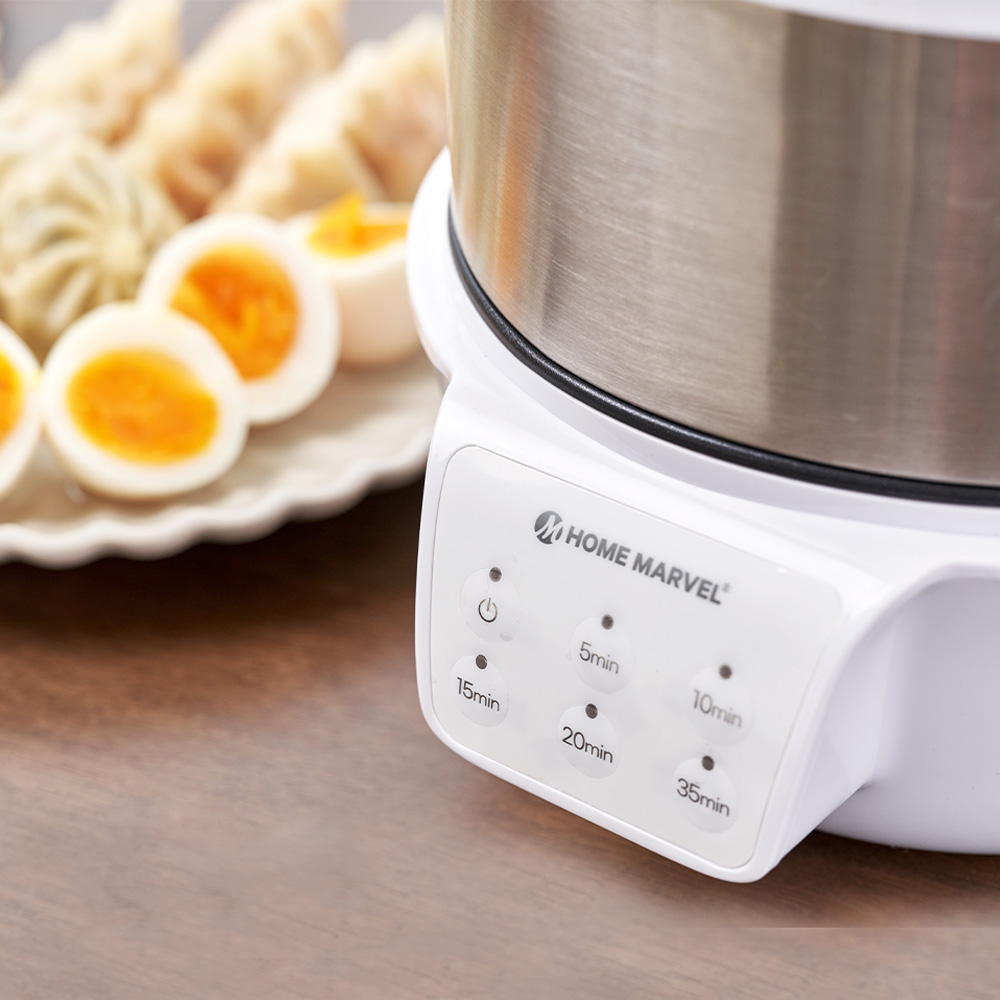 홈마블 2단 올스텐 계란찜기 달걀삶는 기계 반숙 에그쿠커 야채 고구마 호빵 멀티쿠커