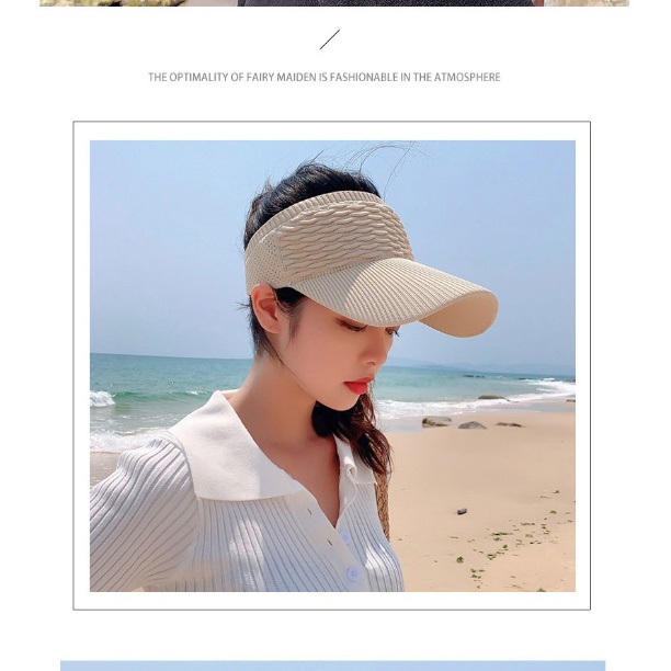 여성 여행용모자 캠핑 캠핑용 휴양지모자 여름 여름용모자 - 상세 이미지 4