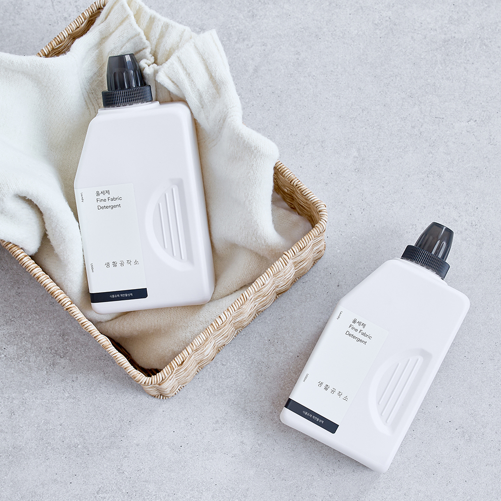 생활공작소 울세탁세제 중성세제 울샴푸 1.5L, 4개 제품 이미지