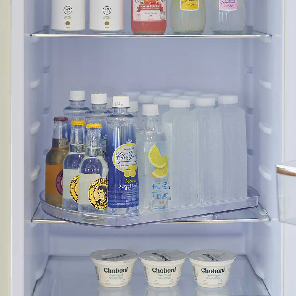 프랑코 360도 냉장고 정리 턴테이블 회전 저안트레이 정리대