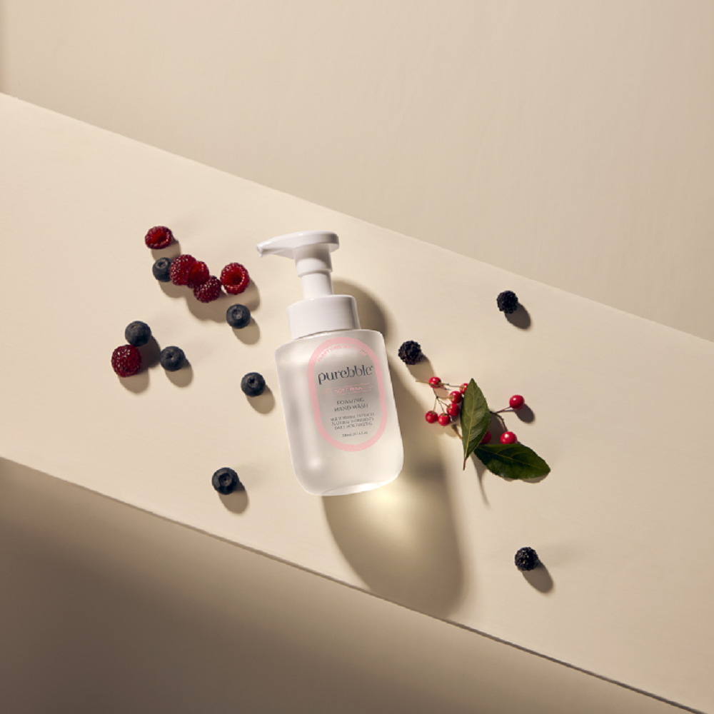 퓨어블 포밍 핸드워시 손세정제 핑크 300ml 3개 - 상세 이미지 3